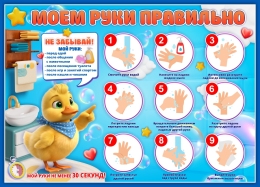 Купить Стенд Моем руки правильно для начальной школы и детского сада (Как правильно мыть руки) 600х430 мм в Беларуси от 45.00 BYN Купить Стенд Моем руки правильно для начальной школы и детского сада (Как правильно мыть руки) 600х430 мм в Беларуси от 45.00 BYN