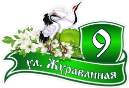 Купить Табличка Номер дома и название улицы с аистами в зелёных тонах 600*410 мм в Беларуси от 47.00 BYN Купить Табличка Номер дома и название улицы с аистами в зелёных тонах 600*410 мм в Беларуси от 47.00 BYN
