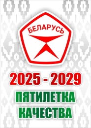 Купить Баннер 1 2025-2029 Пятилетка качества в Беларуси от 25.00 BYN
