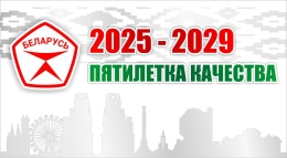 Купить Баннер 3 2025-2029 Пятилетка качества в Беларуси от 25.00 BYN