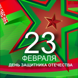 Купить Баннер к 23 февраля в национальных цветах в Беларуси от 24.00 BYN