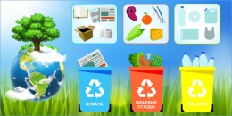 Купить Баннер Раздельный сбор мусора в Беларуси от 24.00 BYN