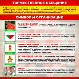Купить Баннер Символы пионерской организации в Беларуси от 26.00 BYN