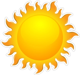 Купить Фигурный элемент Солнце 360*340 мм в Беларуси от 22.00 BYN