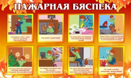 Купить Стенд Пажарная бяспека на белорусском языке в детский сад 1000*600мм в Беларуси от 93.00 BYN