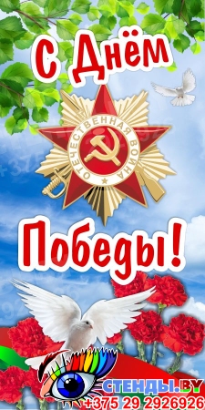 Баннер С днем Победы!
