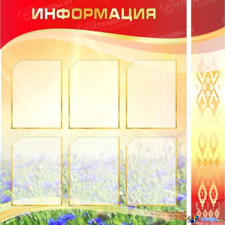 Композиция стендов Беларусь сегодня - Информация 1000*2300 мм Изображение #2