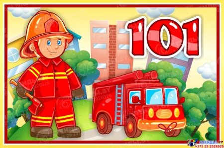 Табличка 101 Пожарная 300*200 мм