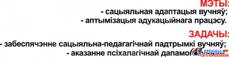 Стенд Сацыяльная служба школы на белорусском языке  960*1000мм Изображение #4