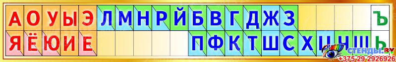 Лента букв (алфавит) - заточка63.рф Стенды для детсадов